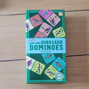 3/15 eeBoo Giant Shiny Dinosaur Dominoes